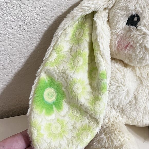 Aurora World Lopsie Wopsie Bunny Rabbit Plush Green Floral 9" w/ TAG - Picture 4 of 12